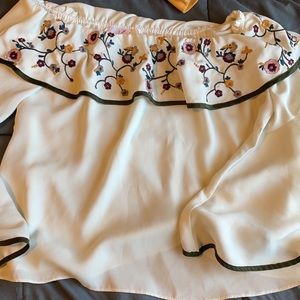 Off the shoulder shirt